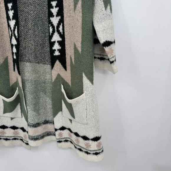 twine and Spring Women's Long Cardigan Sweater, size S - Picture 3 of 9